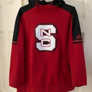 NC State Adidas size L hoodie